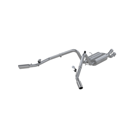 MBRP 2.5-Inch Cat-Back Exhaust Dual Armor Plus 6.0L Gas 2001-2006 Chevy Silverado 2500 HD; 2007 Chevy Silverado 2500 HD Classic; 2001-2006 GMC Sierra 2500 HD; 2007 GMC Sierra 2500 HD Classic