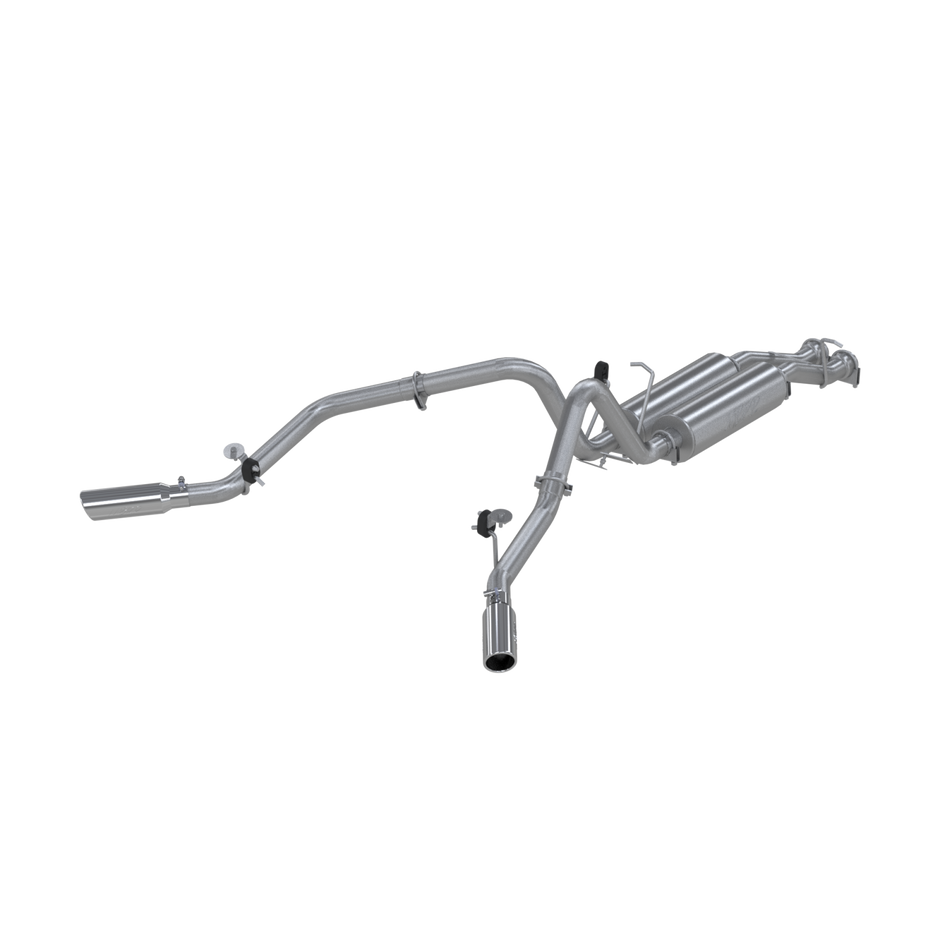 MBRP 2.5-Inch Cat-Back Exhaust Dual Armor Lite 6.0L Gas 2001-2006 Chevy Silverado 2500 HD; 2007 Chevy Silverado 2500 HD Classic; 2001-2006 GMC Sierra 2500 HD; 2007 GMC Sierra 2500 HD Classic