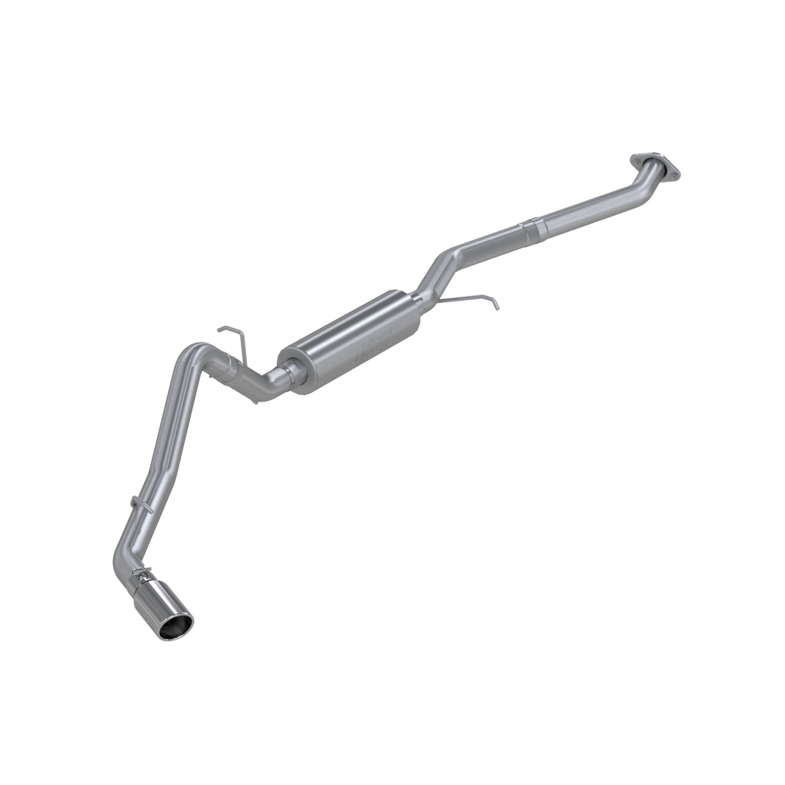 MBRP 3-Inch Cat-Back Exhaust Single Side Armor Plus 4.8L/5.3L 2003-2006 Chevy Silverado 1500; 2007 Chevy Silverado 1500 Classic; 2003-2006 GMC Sierra 1500; 2007 GMC Sierra 1500 Classic