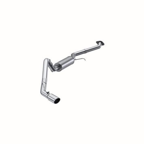 MBRP 3-Inch Cat-Back Exhaust Single Side Armor Lite 4.8L/5.3L Gas 2003-2006 Chevy Silverado 1500; 2007 Chevy Silverado 1500 Classic; 2003-2006 GMC Sierra 1500; 2007 GMC Sierra 1500 Classic Aluminized Steel Crew Cab, Extended Cab Short Bed 4-Inch