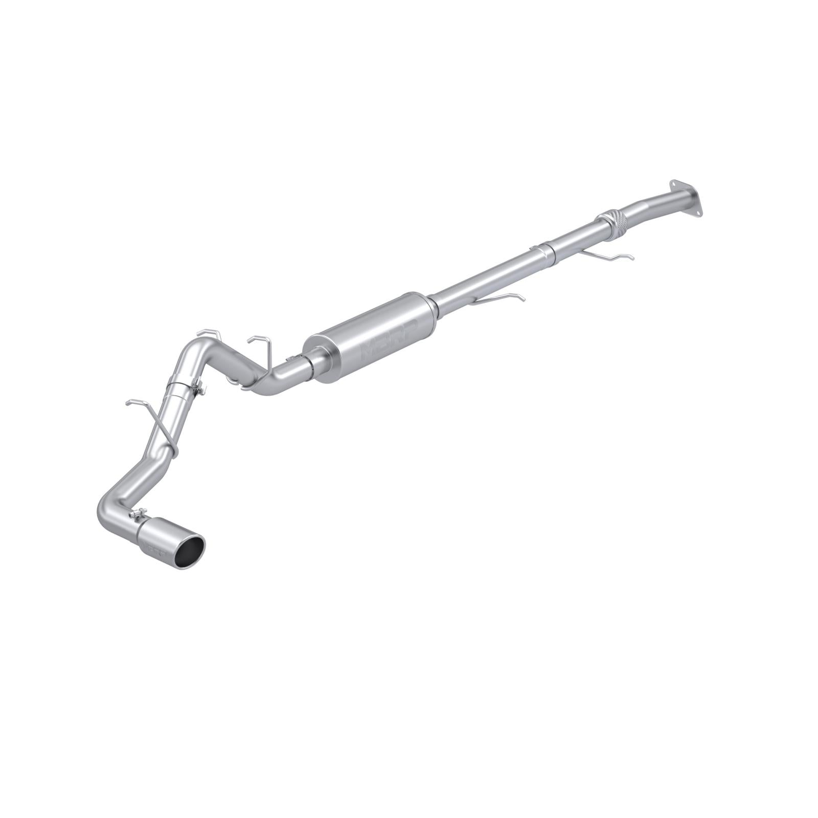 MBRP 3-Inch Cat-Back Exhaust Single Side Exit Armor Lite 2.7L 2023-2026 Chevy Colorado; 2023-2026 GMC Canyon