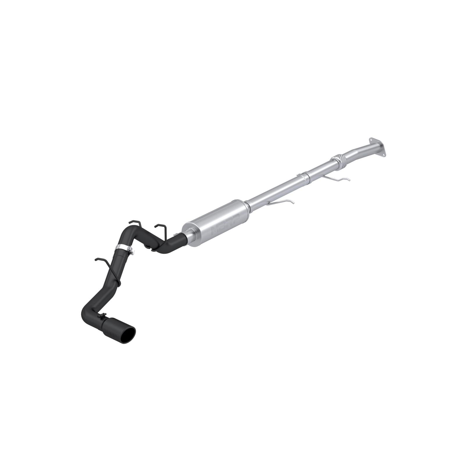 MBRP 3-Inch Cat-Back Exhaust Single Side Exit Armor Black 2.7L 2023-2026 Chevy Colorado; 2023-2026 GMC Canyon
