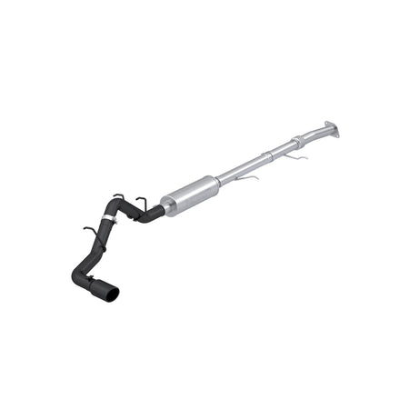 MBRP 3-Inch Cat-Back Exhaust Single Side Exit Armor Black 2.7L 2023-2026 Chevy Colorado; 2023-2026 GMC Canyon