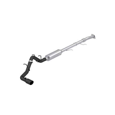 MBRP 3-Inch Cat-Back Exhaust Single Side Exit Armor Black 2.7L 2023-2026 Chevy Colorado; 2023-2026 GMC Canyon