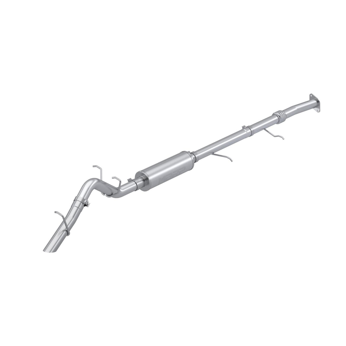 MBRP 3-Inch Cat-Back Exhaust Rear Exit Armor Pro 2.7L 2023-2026 Chevy Colorado; 2023-2026 GMC Canyon