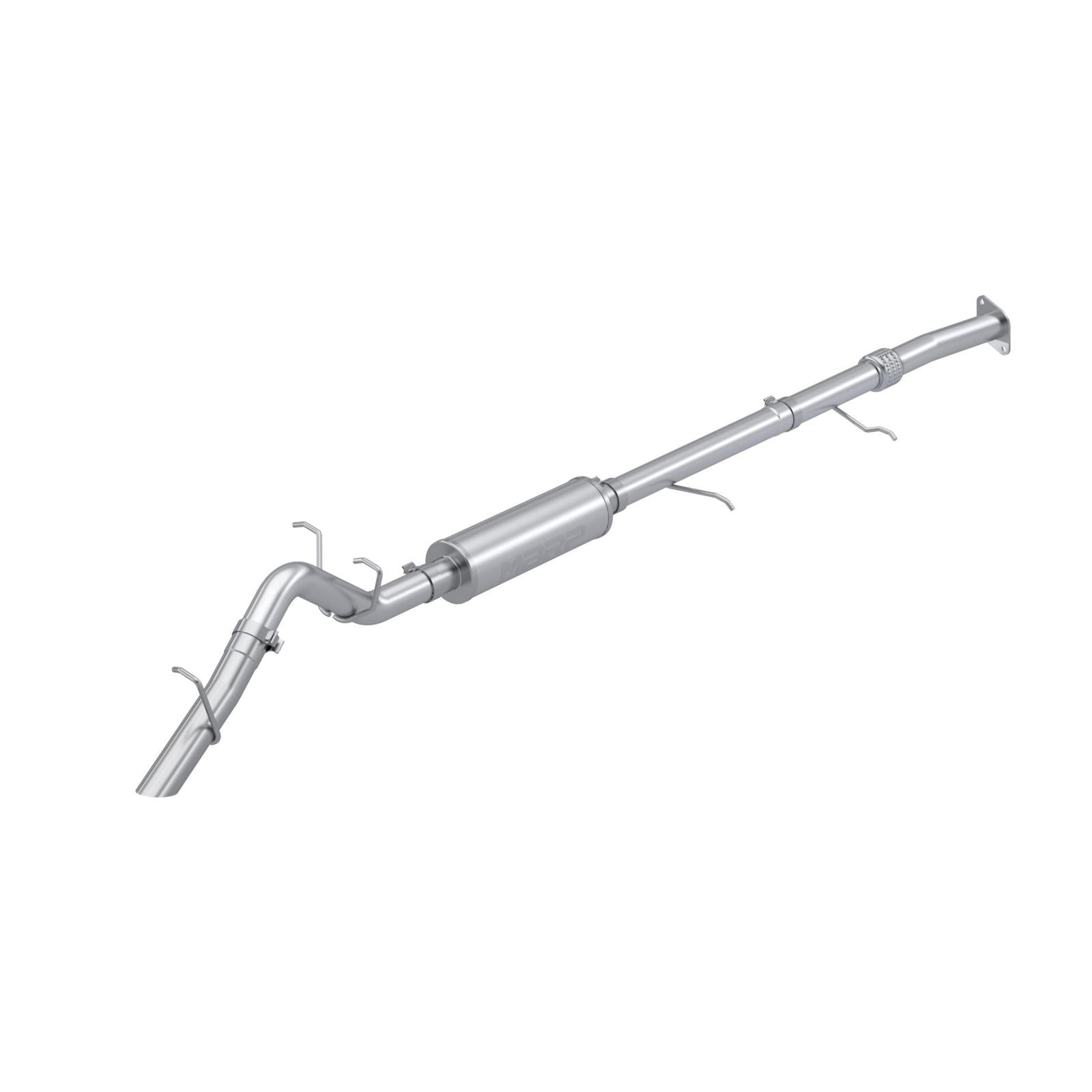 MBRP 3-Inch Cat-Back Exhaust Rear Exit Armor Lite 2.7L 2023-2026 Chevy Colorado; 2023-2026 GMC Canyon