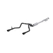 MBRP 3-Inch Cat-Back Exhaust Dual Split Rear Exit Armor Black 2.7L 2019-2026 Chevy Silverado 1500; 2019-2026 GMC Sierra 1500