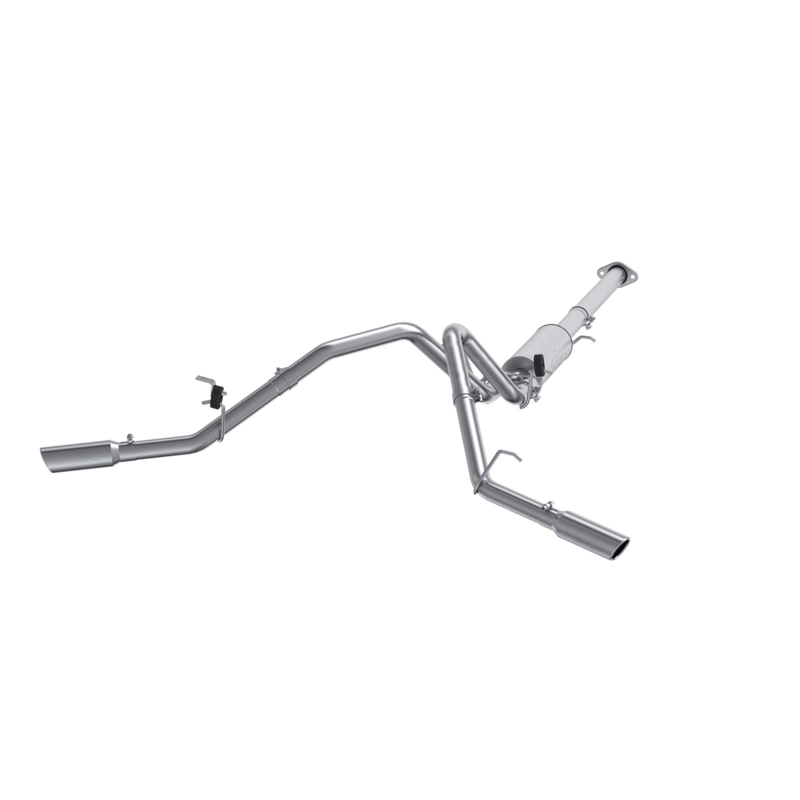 MBRP 2.5-Inch Cat-Back Exhaust Dual Armor Lite 4.8L/5.3L/6.0L Gas 2007-2008 Chevy Silverado 1500; 2007-2008 GMC Sierra 1500