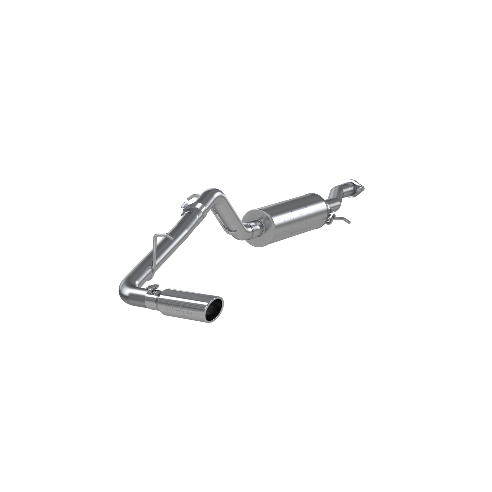 MBRP 2.5-Inch Cat-Back Exhaust Single Side Armor Lite 2.8L/2.9L/3.5L/3.7L Gas 2004-2012 Chevy Colorado; 2004-2012 GMC Canyon