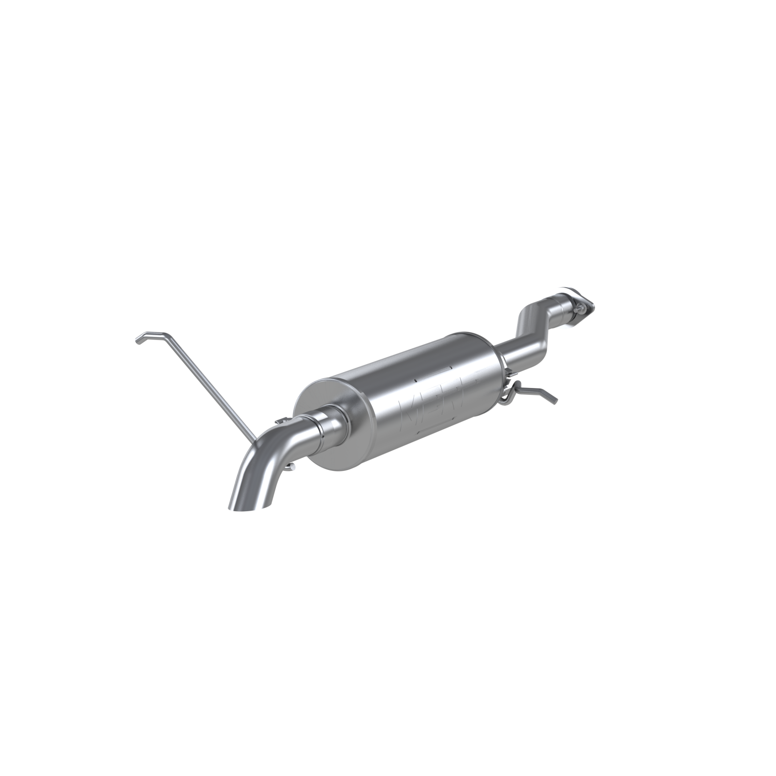 MBRP 2.5-Inch Cat-Back Exhaust Turn down Armor Lite 2.8L/2.9L/3.5L/3.7L Gas 2004-2012 Chevy Colorado; 2004-2012 GMC Canyon