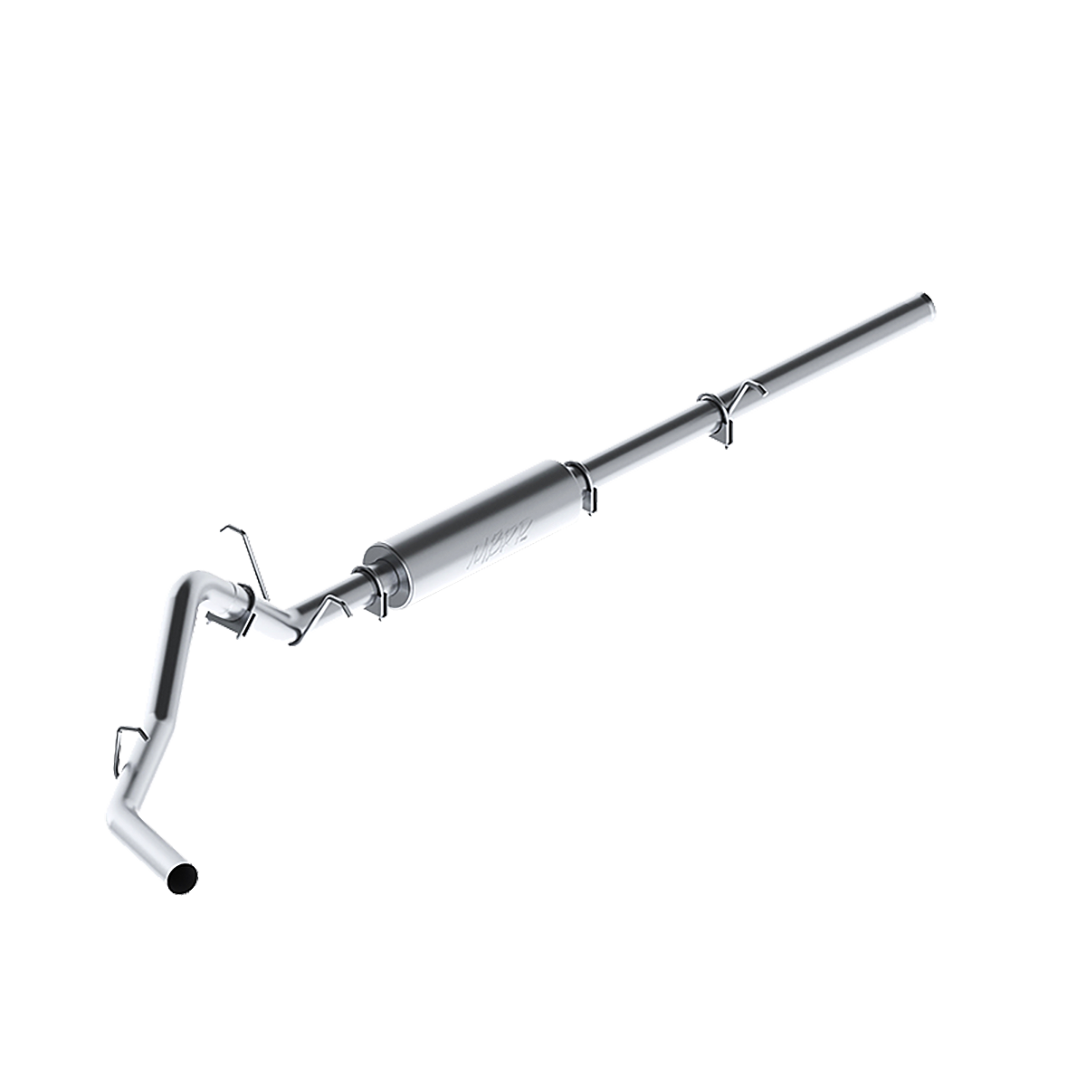 MBRP 3-Inch Cat-Back Exhaust Single Side Armor Lite 4.8L/5.3L Gas 2009-2013 Chevy Silverado 1500; 2009-2013 GMC Sierra 1500