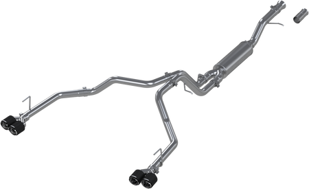 MBRP 3-Inch/2.5-Inch Cat-Back Exhaust Quad Armor Pro 5.3L/6.2L Gas 2021-2026 Chevy Tahoe; 2021-2026 GMC Yukon