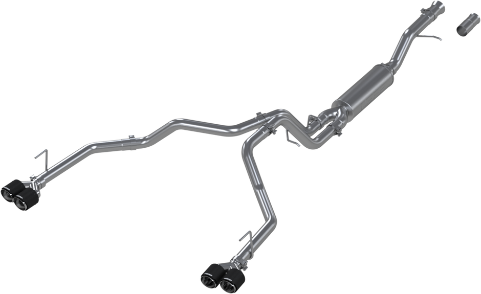 MBRP 3-Inch/2.5-Inch Cat-Back Exhaust Quad Armor Pro 5.3L/6.2L Gas 2021-2026 Chevy Tahoe; 2021-2026 GMC Yukon