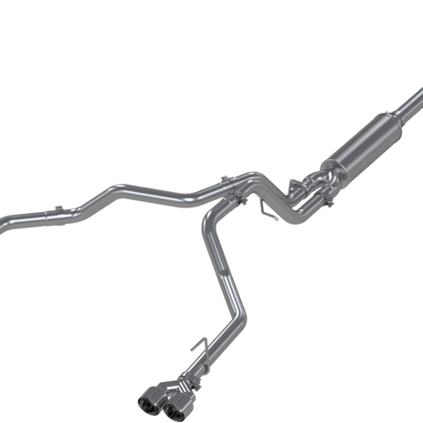 MBRP 3-Inch/2.5-Inch Cat-Back Exhaust Quad Armor Lite 5.3L/6.2L Gas 2021-2026 Chevy Suburban; 2021-2026 GMC Yukon XL