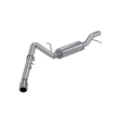 MBRP 3-Inch Cat-Back Exhaust Single Side Armor Lite 5.3L/6.0L Gas 2009-2014 Chevy Tahoe; 2009-2014 GMC Yukon