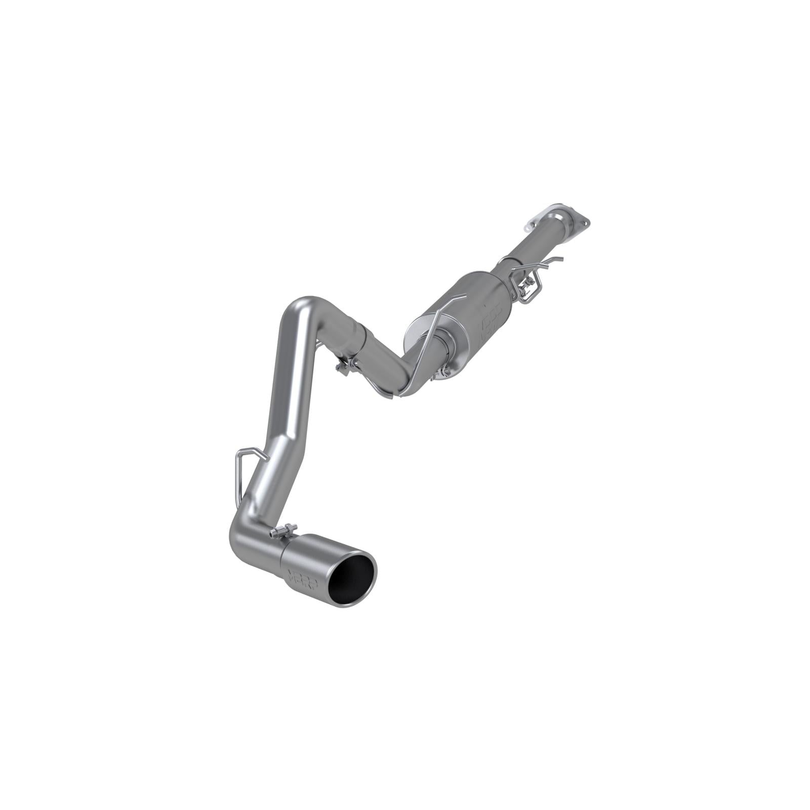 MBRP 3-Inch Cat-Back Exhaust Single Side Armor Lite 6.2L Gas 2009-2010 Chevy Silverado 1500; 2007-2010 GMC Sierra 1500