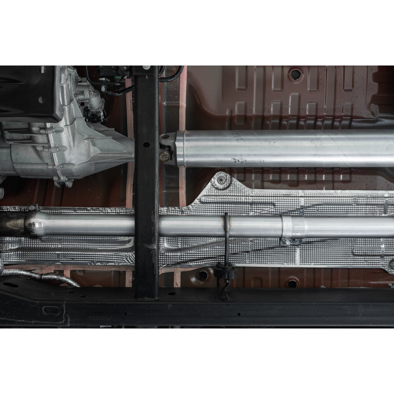 MBRP 2.5-Inch Cat-Back Exhaust Dual Armor Lite 6.2L Gas 2019-2026 Chevy Silverado 1500; 2022 Chevy Silverado 1500 LTD; 2019-2026 GMC Sierra 1500; 2022 GMC Sierra 1500 Limited
