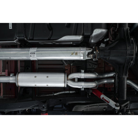 MBRP 2.5-Inch Cat-Back Exhaust Dual Armor Lite 6.2L Gas 2019-2026 Chevy Silverado 1500; 2022 Chevy Silverado 1500 LTD; 2019-2026 GMC Sierra 1500; 2022 GMC Sierra 1500 Limited