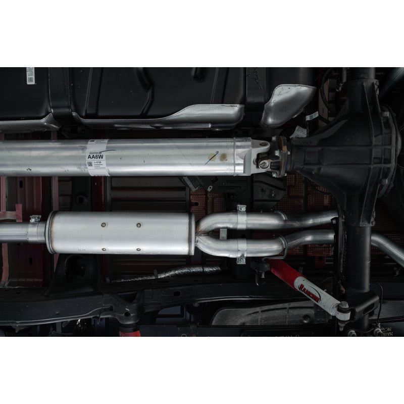 MBRP 2.5-Inch Cat-Back Exhaust Dual Armor Lite 6.2L Gas 2019-2026 Chevy Silverado 1500; 2022 Chevy Silverado 1500 LTD; 2019-2026 GMC Sierra 1500; 2022 GMC Sierra 1500 Limited