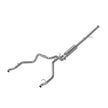 MBRP 2.5-Inch Cat-Back Exhaust Dual Armor Lite 6.2L Gas 2019-2026 Chevy Silverado 1500; 2022 Chevy Silverado 1500 LTD; 2019-2026 GMC Sierra 1500; 2022 GMC Sierra 1500 Limited