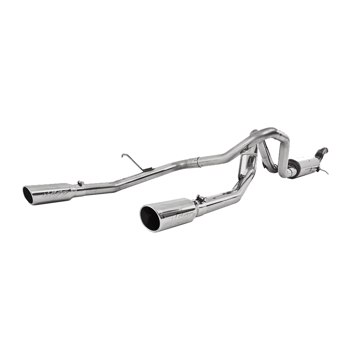 MBRP 2.5-Inch Cat-Back Exhaust Dual Armor Plus 5.3L 2009-2012 Chevy Colorado; 2009-2012 GMC Canyon