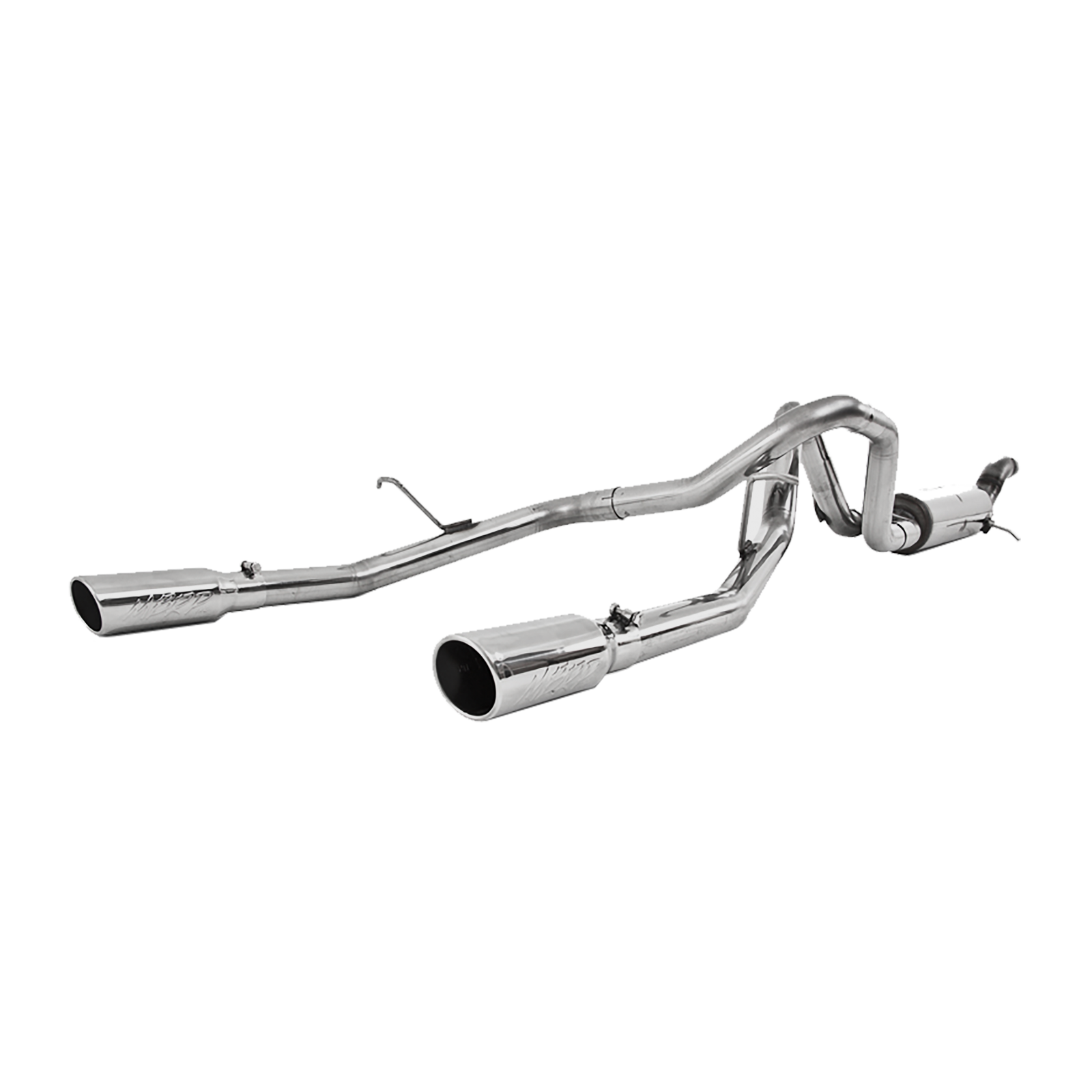 MBRP 2.5-Inch Cat-Back Exhaust Dual Armor Plus 5.3L 2009-2012 Chevy Colorado; 2009-2012 GMC Canyon
