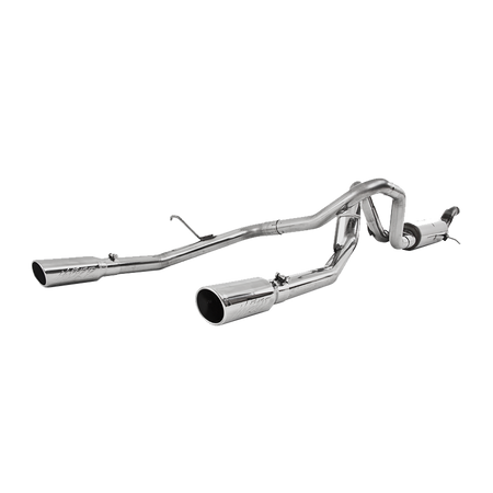 MBRP 2.5-Inch Cat-Back Exhaust Dual Armor Plus 5.3L 2009-2012 Chevy Colorado; 2009-2012 GMC Canyon