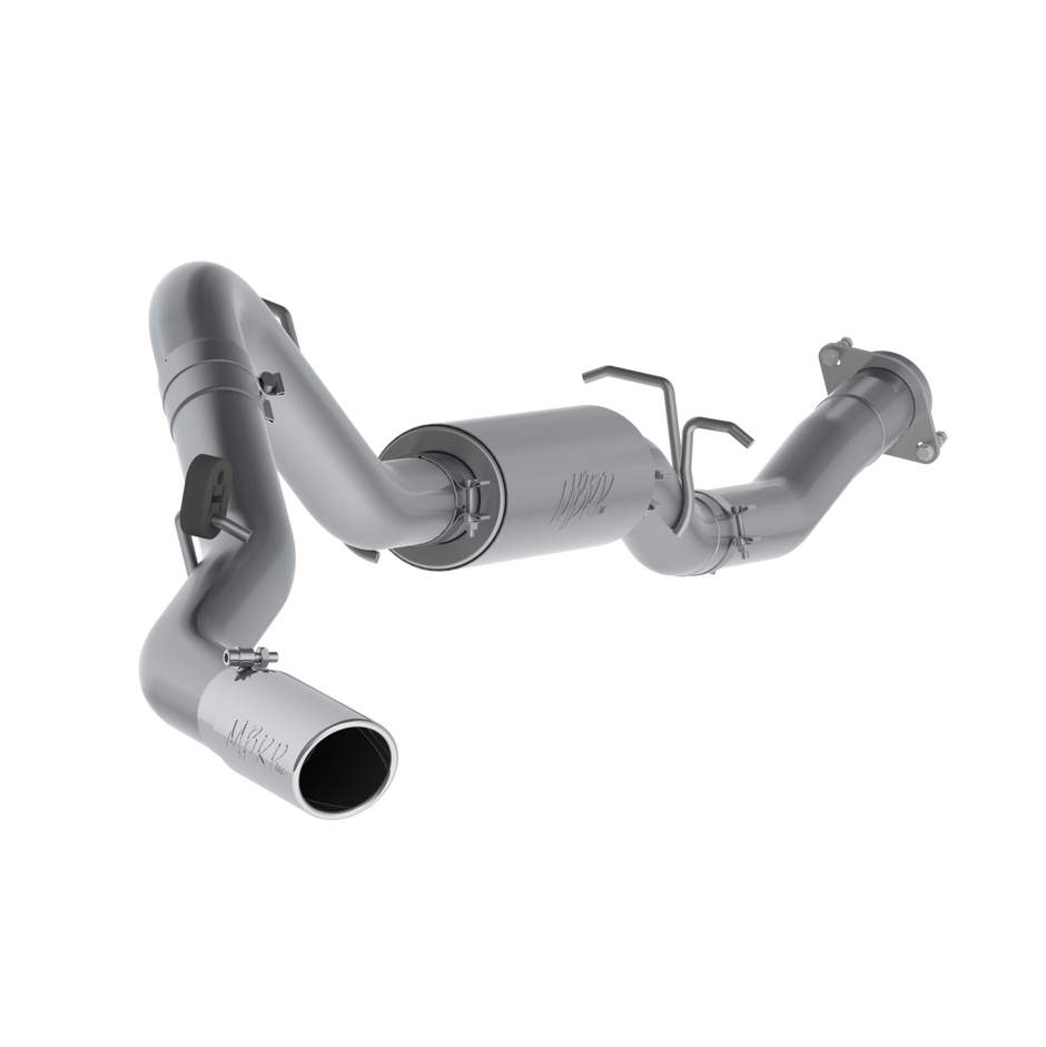 MBRP 3.5-Inch Cat-Back Exhaust Single Side Armor Plus 6.0L Gas 2007-2010 Chevy Silverado 2500 HD; 2007-2010 GMC Sierra 2500 HD