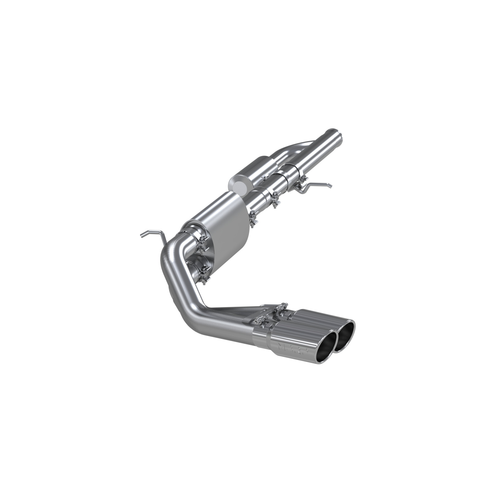 MBRP 3-Inch Cat-Back Exhaust Dual Armor Plus 4.3L/5.3L Gas 2009-2018 Chevy Silverado 1500; 2019 Chevy Silverado 1500 LD; 2009-2018 GMC Sierra 1500; 2019 GMC Sierra 1500 Limited