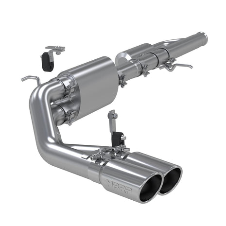 MBRP 3-Inch Cat-Back Exhaust Dual Armor Lite 4.3L/5.3L Gas 2009-2018 Chevy Silverado 1500; 2019 Chevy Silverado 1500 LD; 2009-2018 GMC Sierra 1500; 2019 GMC Sierra 1500 Limited