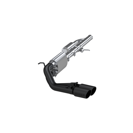 MBRP 3-Inch Cat-Back Exhaust Dual Armor Black 4.3L/5.3L Gas 2009-2018 Chevy Silverado 1500; 2019 Chevy Silverado 1500 LD; 2009-2018 GMC Sierra 1500; 2019 GMC Sierra 1500 Limited