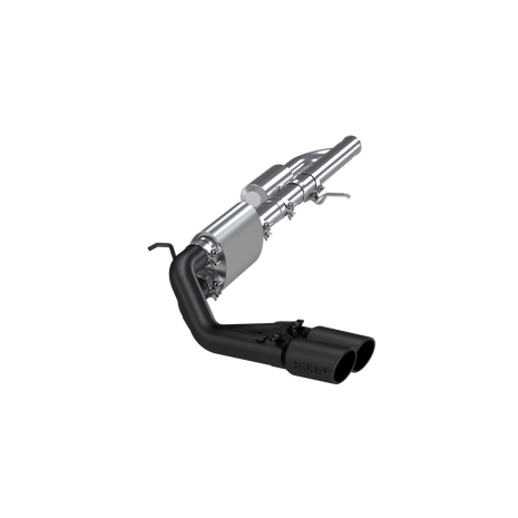MBRP 3-Inch Cat-Back Exhaust Dual Armor Black 4.3L/5.3L Gas 2009-2018 Chevy Silverado 1500; 2019 Chevy Silverado 1500 LD; 2009-2018 GMC Sierra 1500; 2019 GMC Sierra 1500 Limited