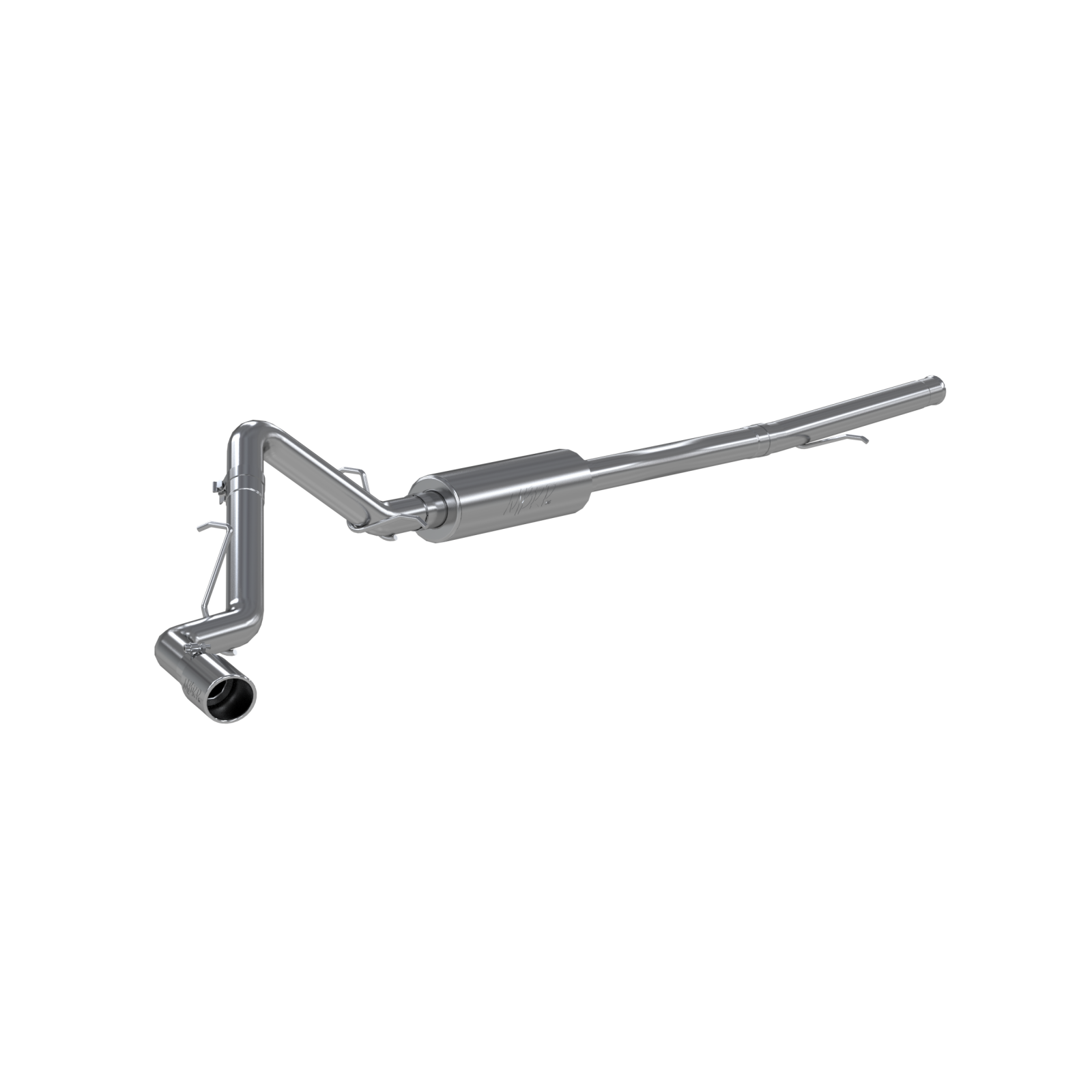 MBRP 3-Inch Cat-Back Exhaust Single Side Armor Lite 4.3L/5.3L Gas 2019-2026 Chevy Silverado 1500; 2022 Chevy Silverado 1500 LTD; 2019-2026 GMC Sierra 1500; 2022 GMC Sierra 1500 Limited