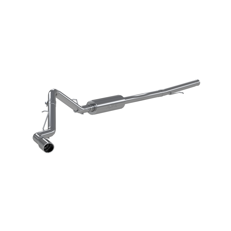 MBRP 3-Inch Cat-Back Exhaust Single Side Armor Lite 4.3L/5.3L Gas 2019-2026 Chevy Silverado 1500; 2022 Chevy Silverado 1500 LTD; 2019-2026 GMC Sierra 1500; 2022 GMC Sierra 1500 Limited