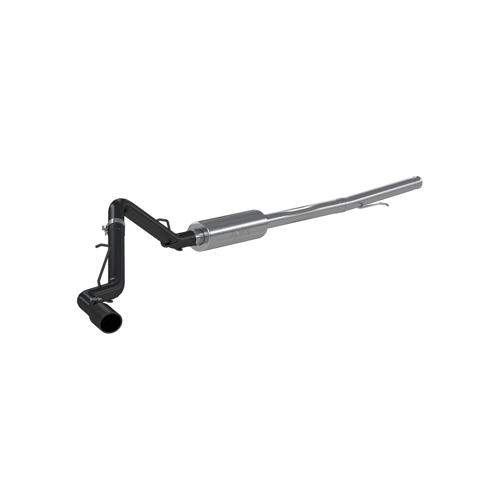 MBRP 3-Inch Cat-Back Exhaust Single Side Armor Black 4.3L/5.3L Gas 2019-2026 Chevy Silverado 1500; 2022 Chevy Silverado 1500 LTD; 2019-2026 GMC Sierra 1500; 2022 GMC Sierra 1500 Limited