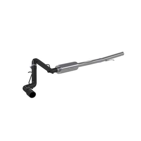MBRP 3-Inch Cat-Back Exhaust Single Side Armor Black 4.3L/5.3L Gas 2019-2026 Chevy Silverado 1500; 2022 Chevy Silverado 1500 LTD; 2019-2026 GMC Sierra 1500; 2022 GMC Sierra 1500 Limited