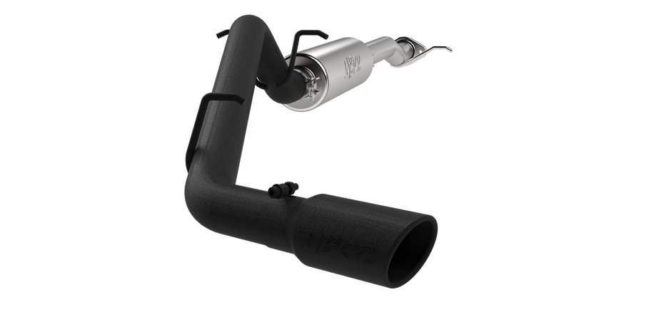 MBRP 3-Inch Cat-Back Exhaust Single Side Armor Black 2.5L/3.6L Gas 2015-2016 Chevy Colorado; 2015-2016 GMC Canyon