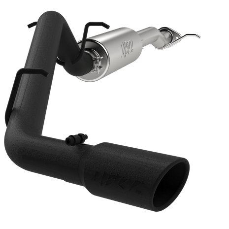 MBRP 3-Inch Cat-Back Exhaust Single Side Armor Black 2.5L/3.6L Gas 2015-2016 Chevy Colorado; 2015-2016 GMC Canyon