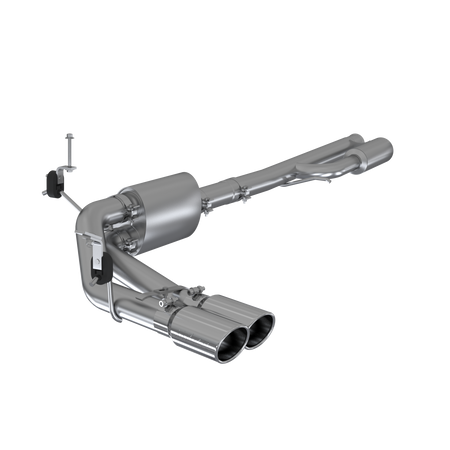 MBRP 3-Inch Cat-Back Exhaust Side Exit Armor Lite 4.3L/5.3L Gas 2019-2026 Chevy Silverado 1500; 2022 Chevy Silverado 1500 LTD; 2019-2026 GMC Sierra 1500; 2022 GMC Sierra 1500 Limited