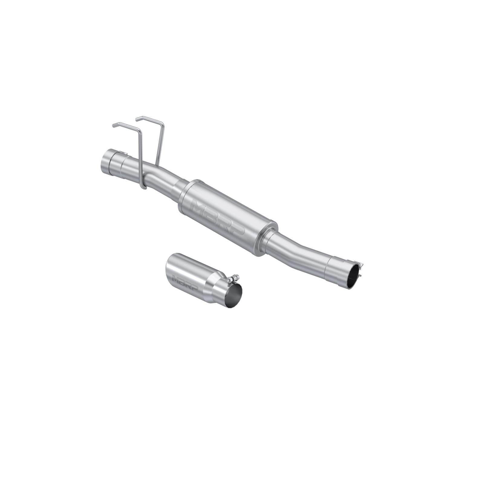 MBRP Exhaust Tip 3-Inch Inlet 4-Inch Outlet T409 Stainless Steel 3.6L/3.7L/4.7L/5.7L Gas 2009-2010 Dodge Ram 1500; 2011-2018 Ram 1500; 2019-2024 Ram 1500 Classic