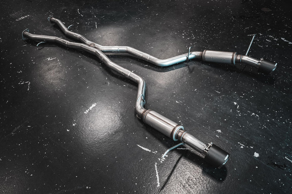 MBRP Cat-Back Exhaust Dual Rear Exit Armor Pro 6.2L/6.4L Gas 2018-2026 Dodge Durango