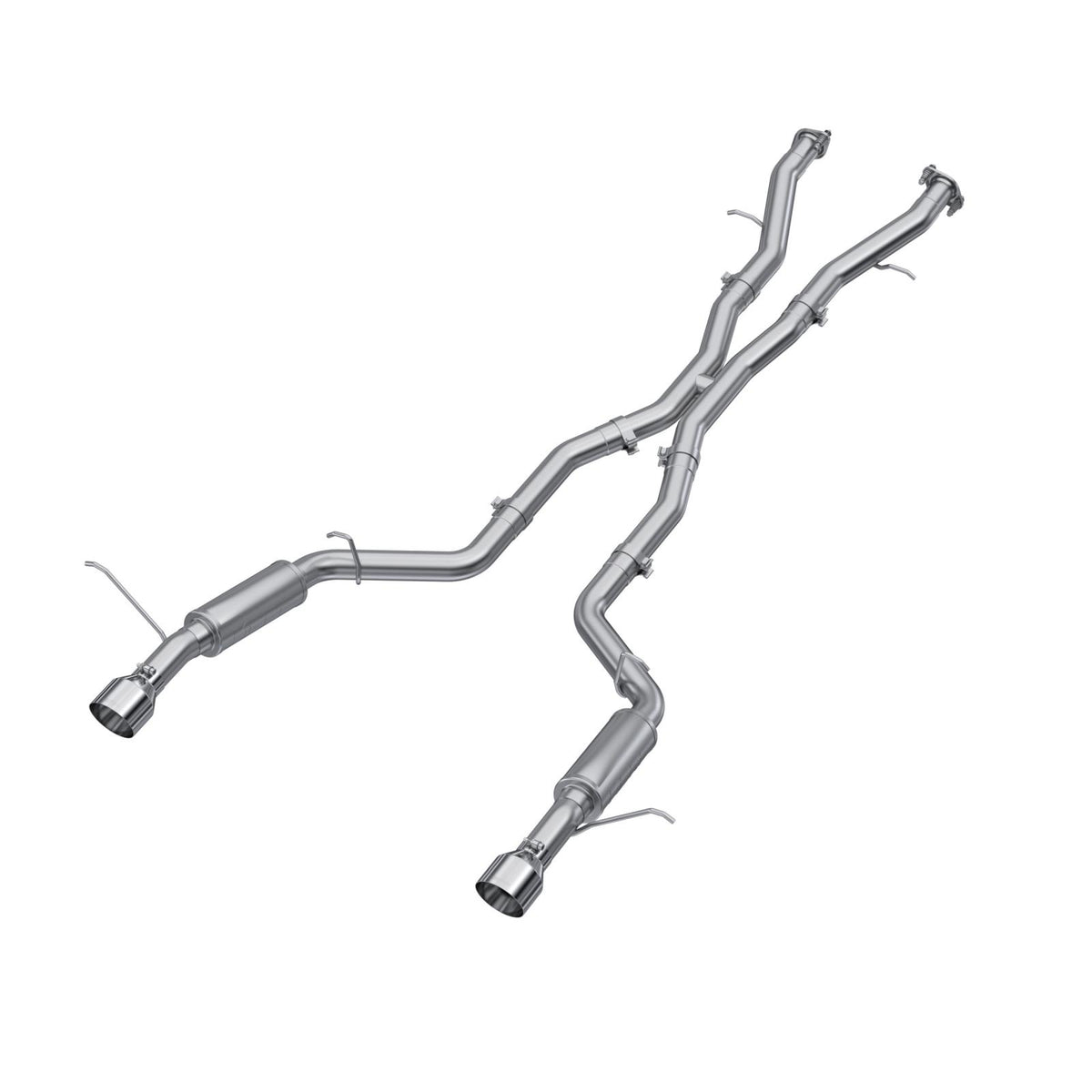 MBRP Cat-Back Exhaust Dual Rear Exit Armor Lite 6.2L/6.4L Gas 2018-2026 Dodge Durango