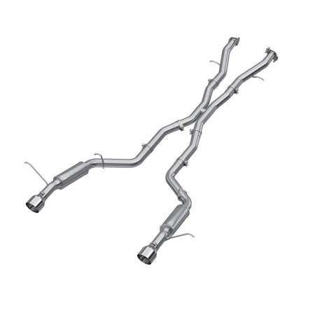 MBRP Cat-Back Exhaust Dual Rear Exit Armor Lite 6.2L/6.4L Gas 2018-2026 Dodge Durango