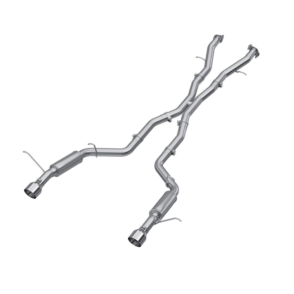 MBRP Cat-Back Exhaust Dual Rear Exit Armor Lite 6.2L/6.4L Gas 2018-2026 Dodge Durango