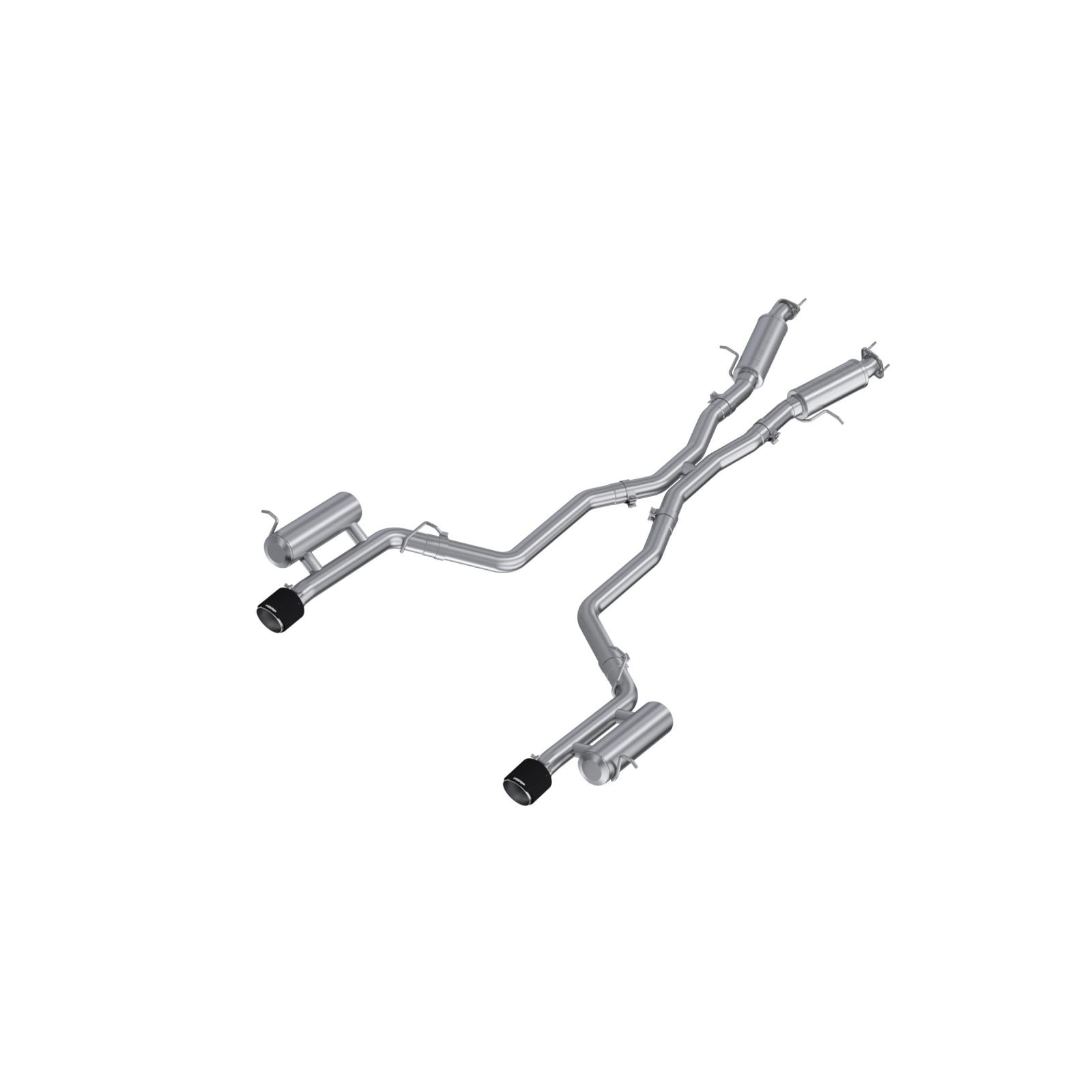 MBRP Cat-Back Exhaust Dual Armor Pro 3.6L 2011-2026 Dodge Durango