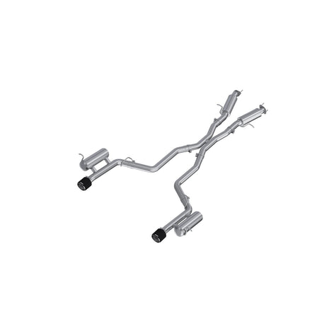 MBRP Cat-Back Exhaust Dual Armor Pro 3.6L 2011-2026 Dodge Durango