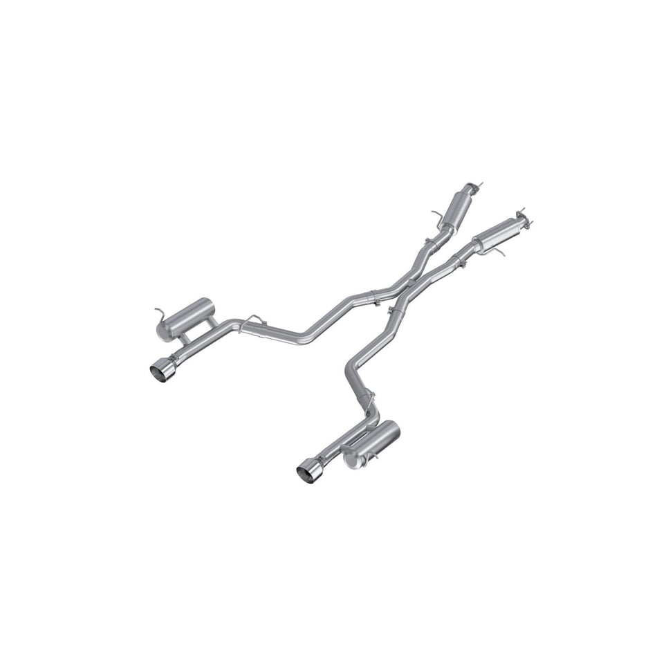 MBRP Cat-Back Exhaust Dual Armor Lite 3.6L 2011-2026 Dodge Durango