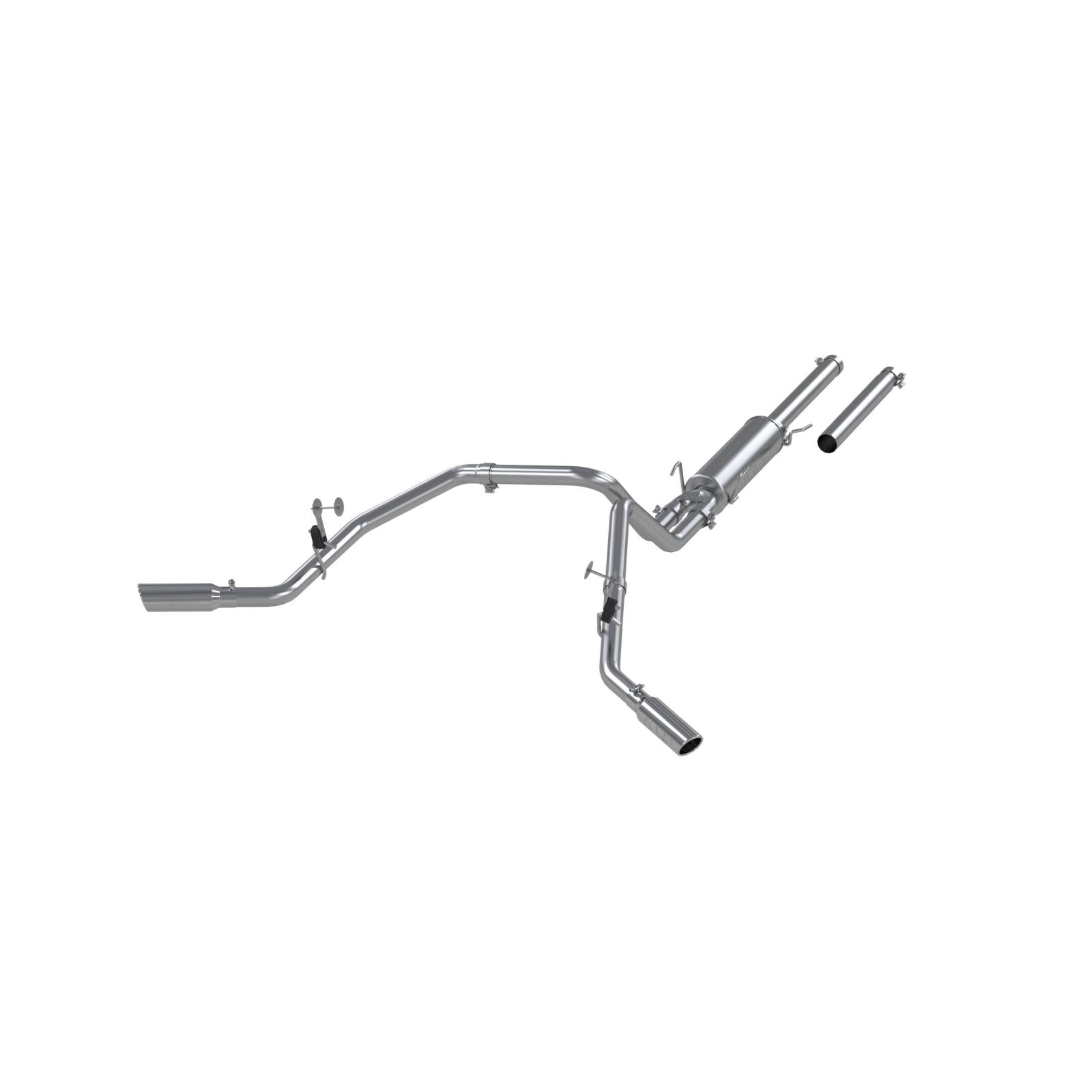 MBRP 2.5-Inch Cat-Back Exhaust Dual Armor Lite 4.7L/5.7L Gas 2004-2005 Dodge Ram 1500