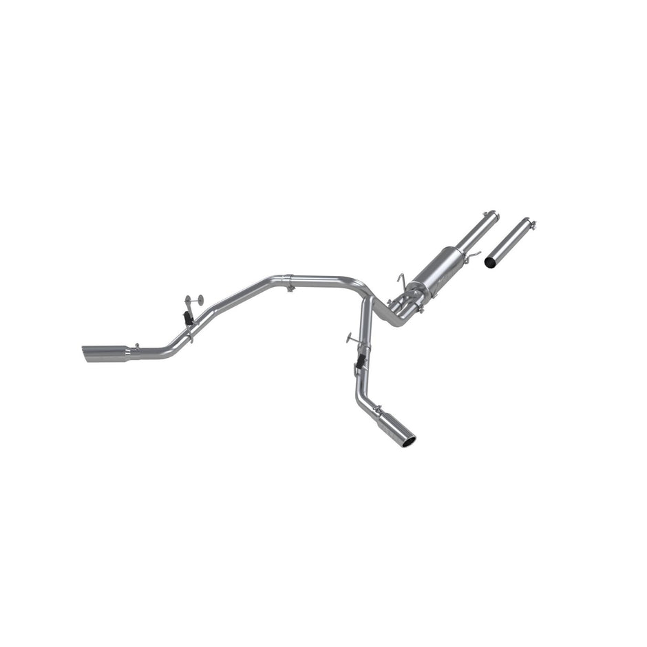 MBRP 2.5-Inch Cat-Back Exhaust Dual Armor Lite 4.7L/5.7L Gas 2004-2005 Dodge Ram 1500
