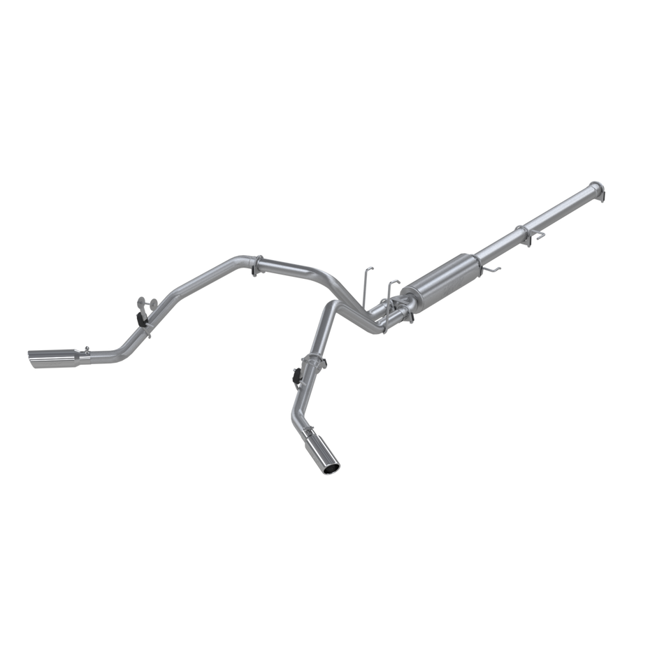 MBRP 2.5-Inch Cat-Back Exhaust Dual Armor Lite 5.7L Gas 2006-2008 Dodge Ram 1500 Aluminized Steel Crew Cab, Single Cab Short Bed 3.5-Inch 3 Inch Cat Back Exhaust System Dual Split Side Aluminized Steel For 06-08 Dodge Ram Hemi 1500